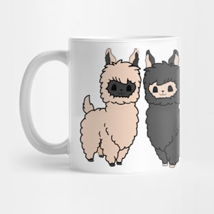 Yin Yang Llamas Mug